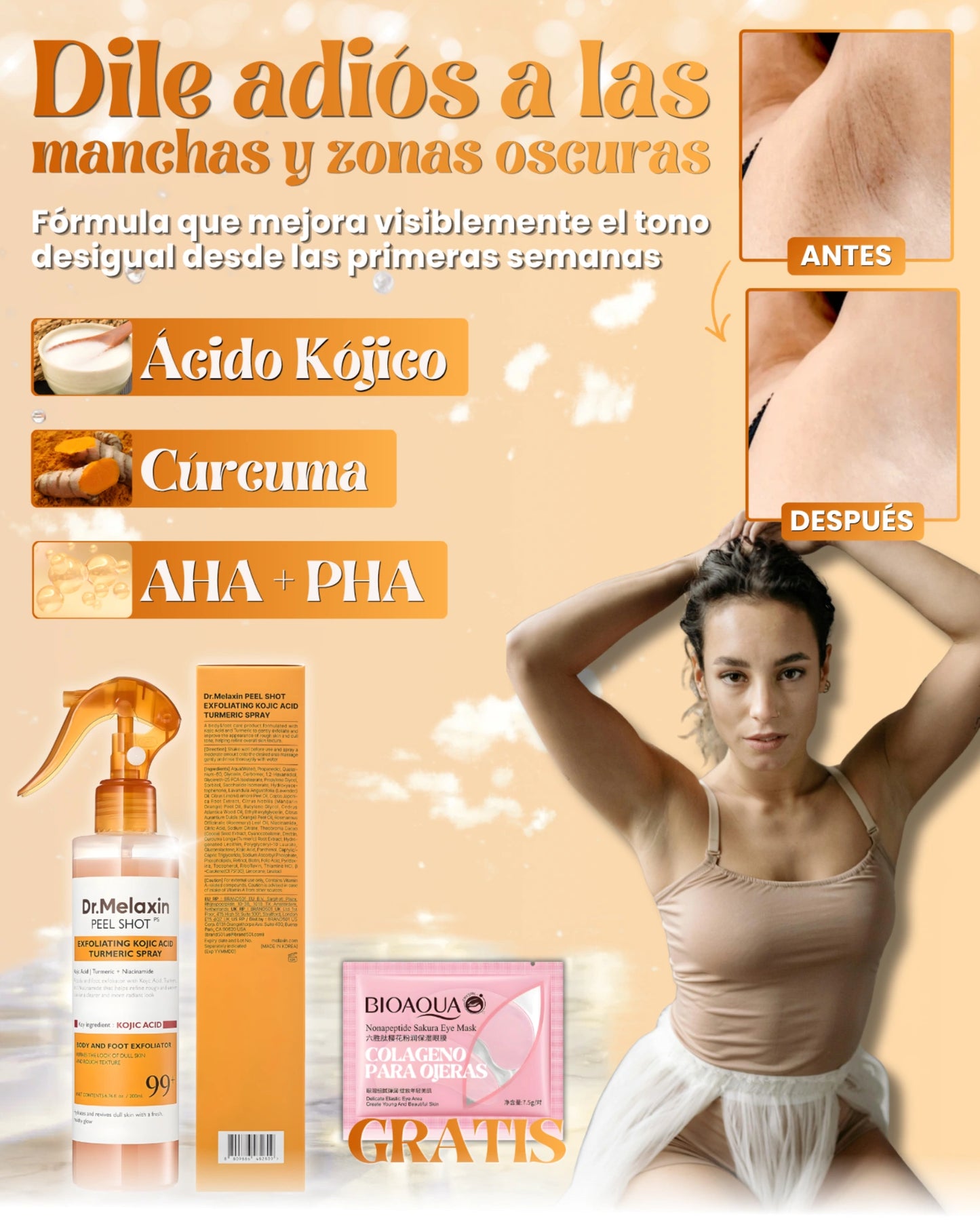 Dr. Melaxin Spray Exfoliante