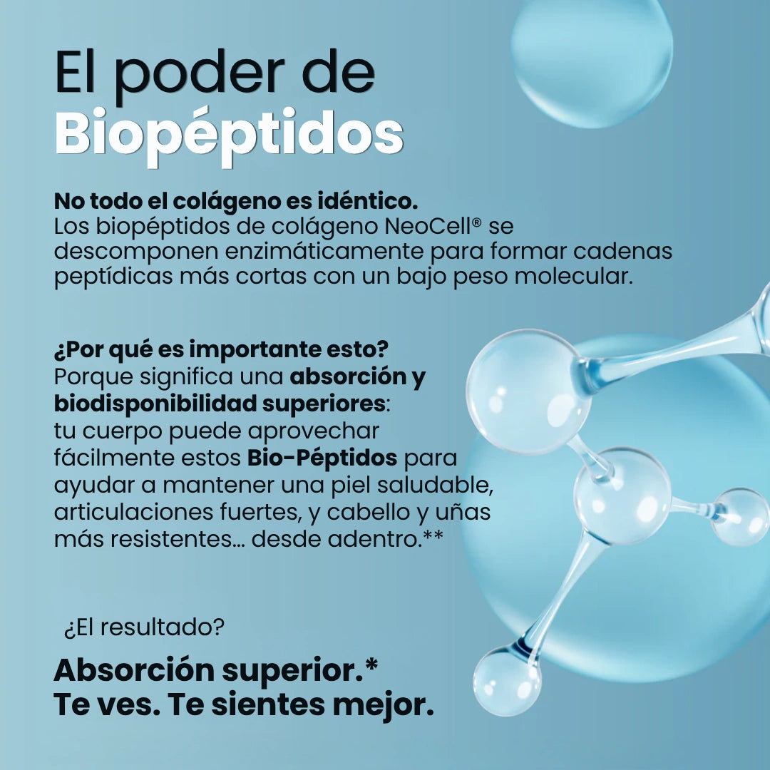 Colágeno Bio-Péptidos de Pastoreo, Polvo de (283 g)